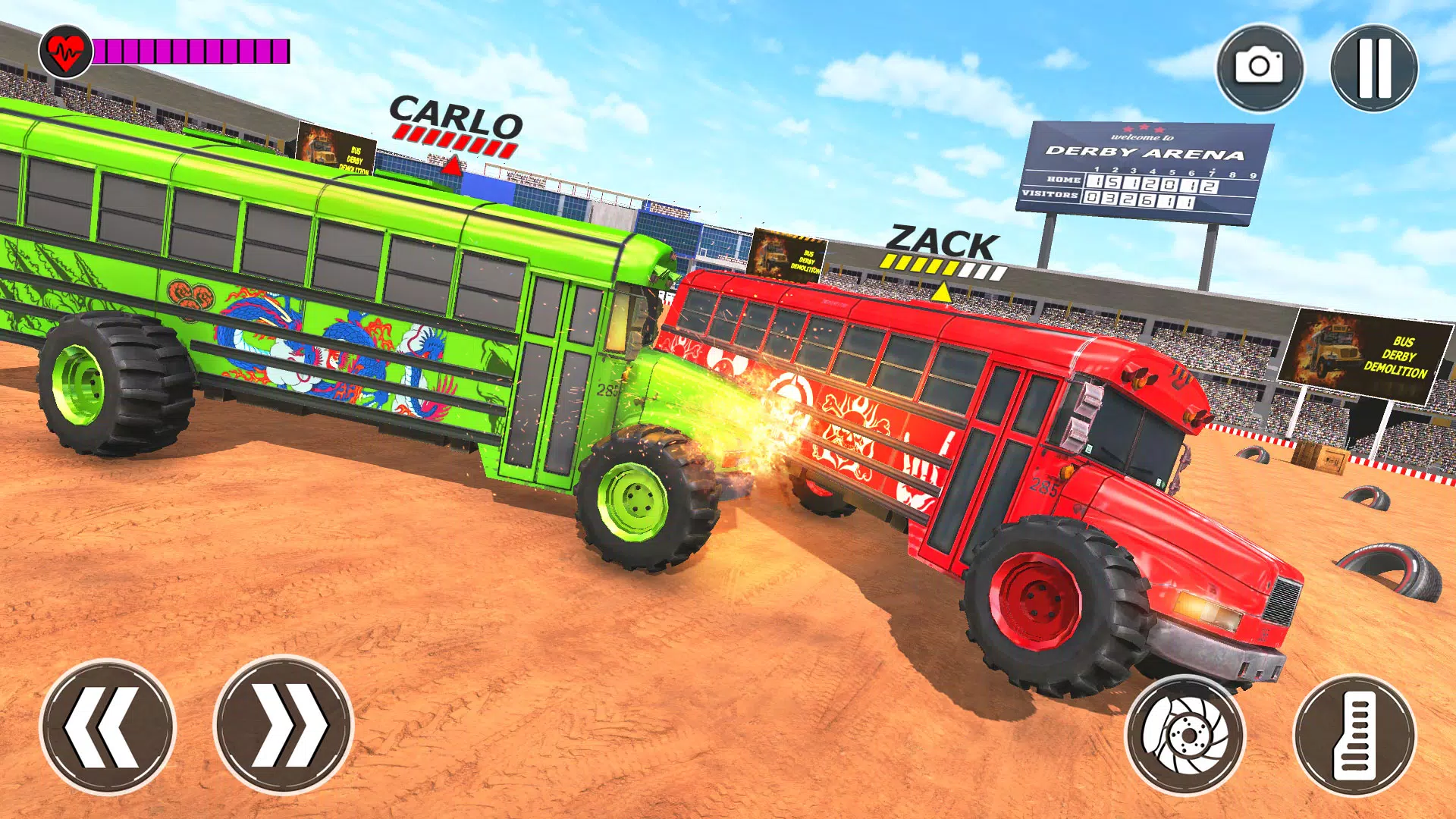 Monster Bus Derby Destruction স্ক্রিনশট 3