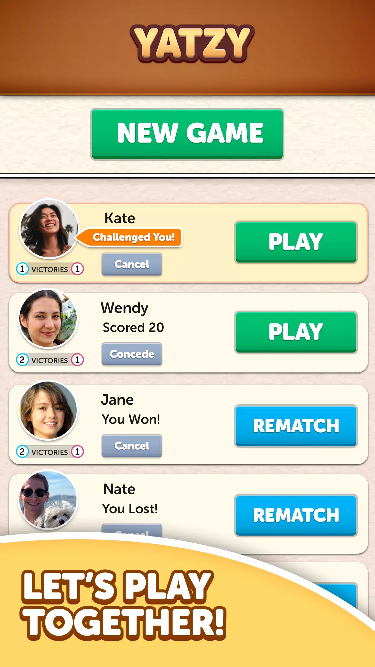 Word Yatzy - Fun Word Puzzler Скриншот 4