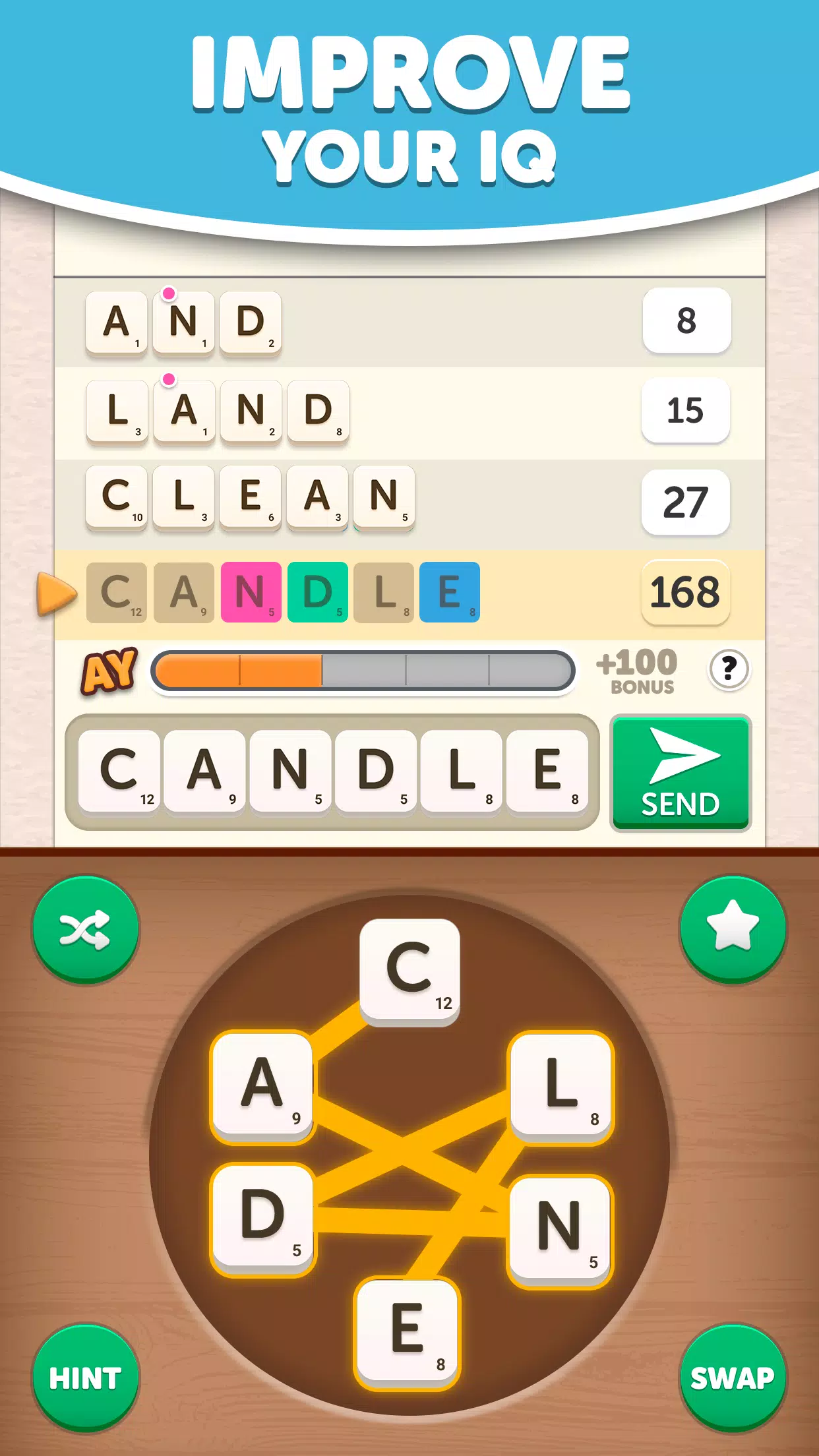 Anagram Yatzy Captura de tela 2