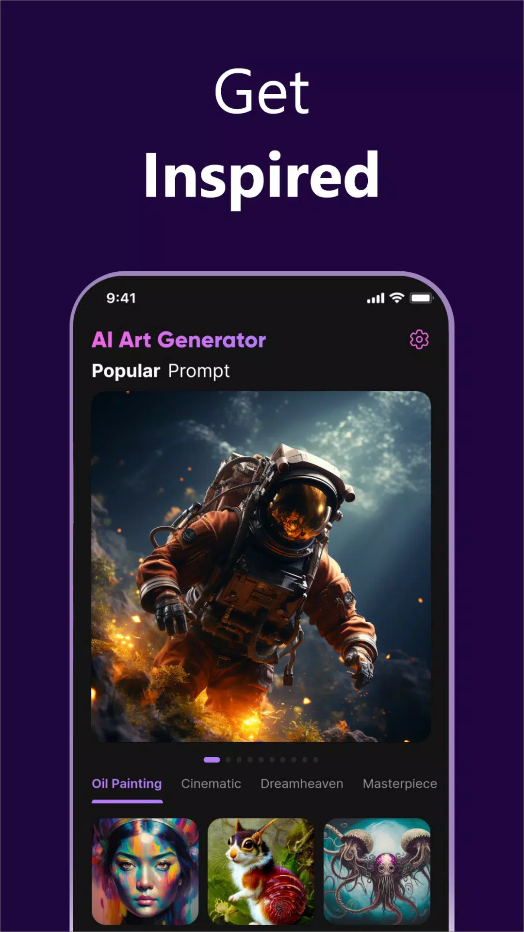 AI Art Generator - PhotoArts スクリーンショット 3
