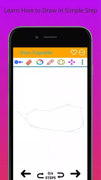 How to Draw Real Vegetables Скриншот 1