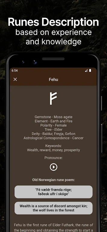 Schermata Runic Formulas: Runes, Amulets 3