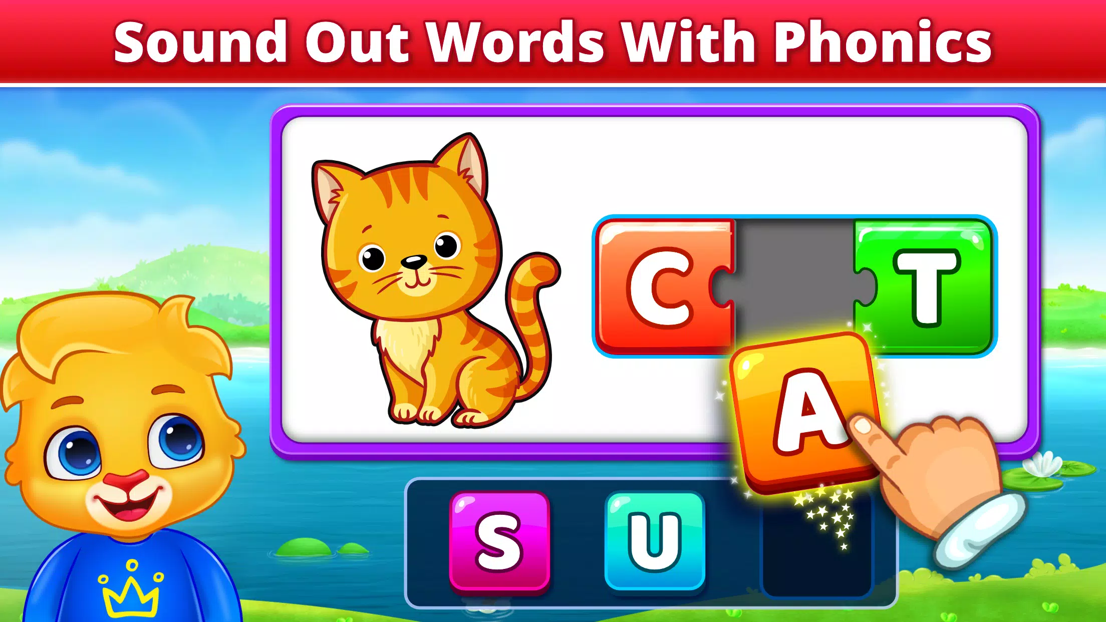 Spelling & Phonics: Kids Games Zrzut ekranu 2