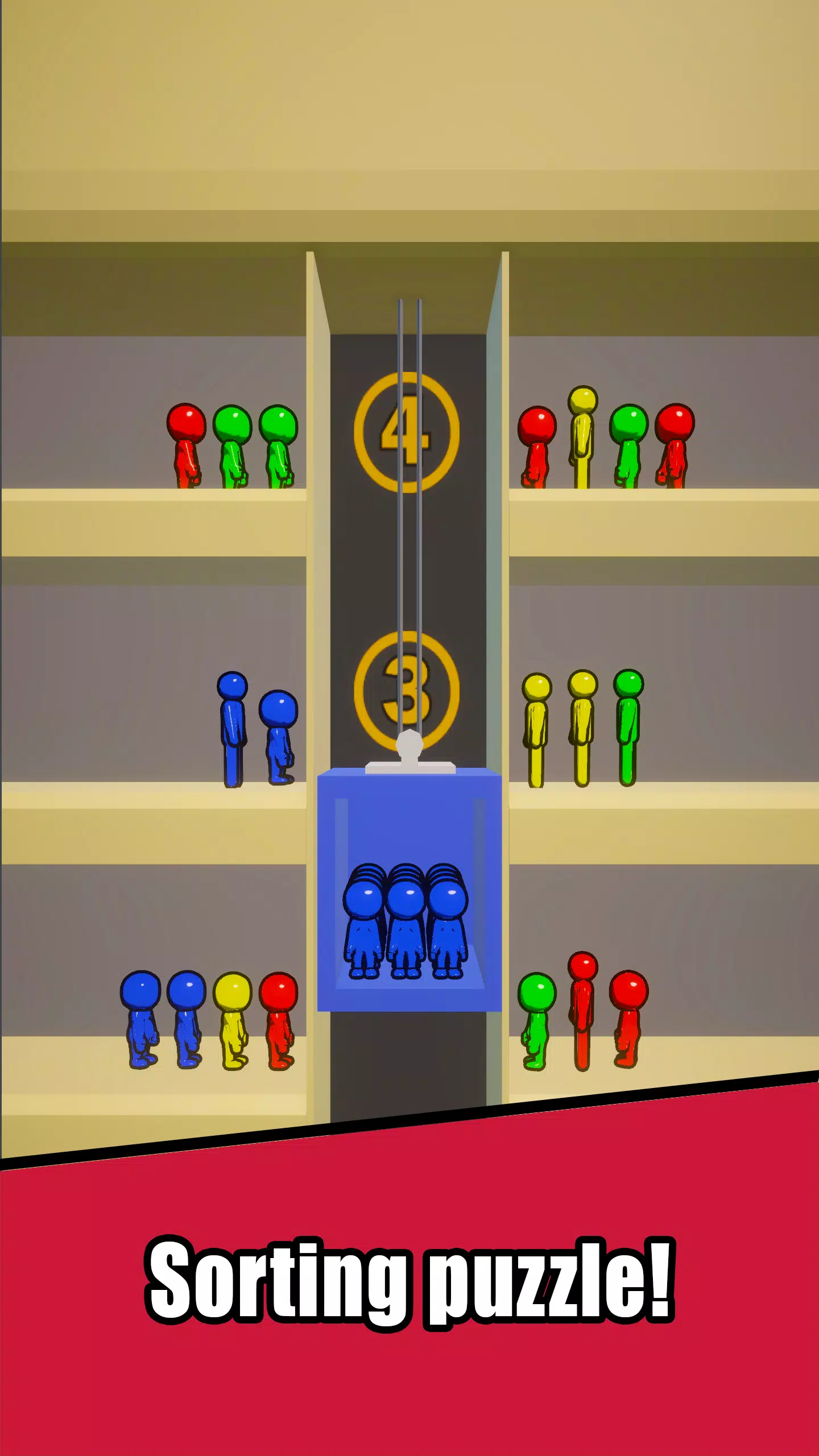 Lift Traffic: elevator game Zrzut ekranu 1