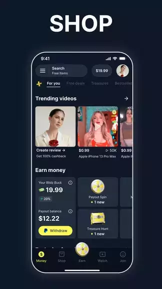 Blidz - Shop Deals, Earn Money ภาพหน้าจอ 4