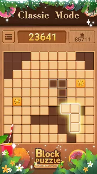 Blockrealm: Wood Block Puzzle 스크린샷 1