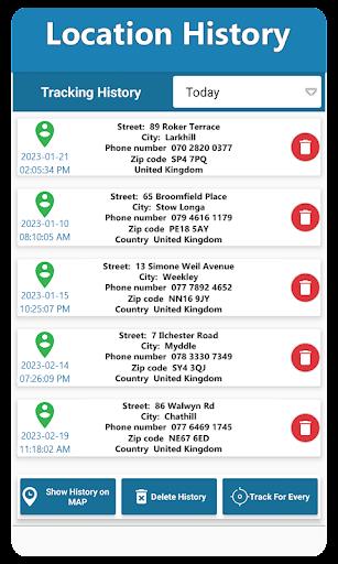 Mobile Location Tracker 2024 Ekran Görüntüsü 1