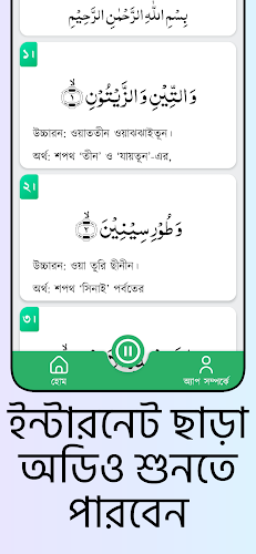 Small 26 Surah (অডিও সহ সূরা)应用截图第1张