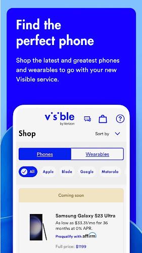 Visible mobile ภาพหน้าจอ 2