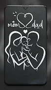 Mom Dad Wallpaper Ảnh chụp màn hình 3