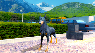 Doberman Dog Simulator Tangkapan skrin 1