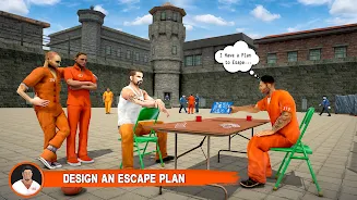 Grand Jail Prison Escape Games Tangkapan skrin 2