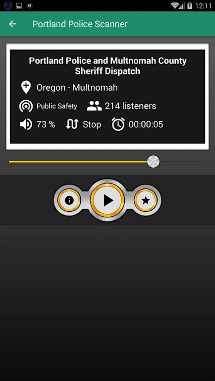 Portland Police Scanner Free Police Scanner App應用截圖第1張