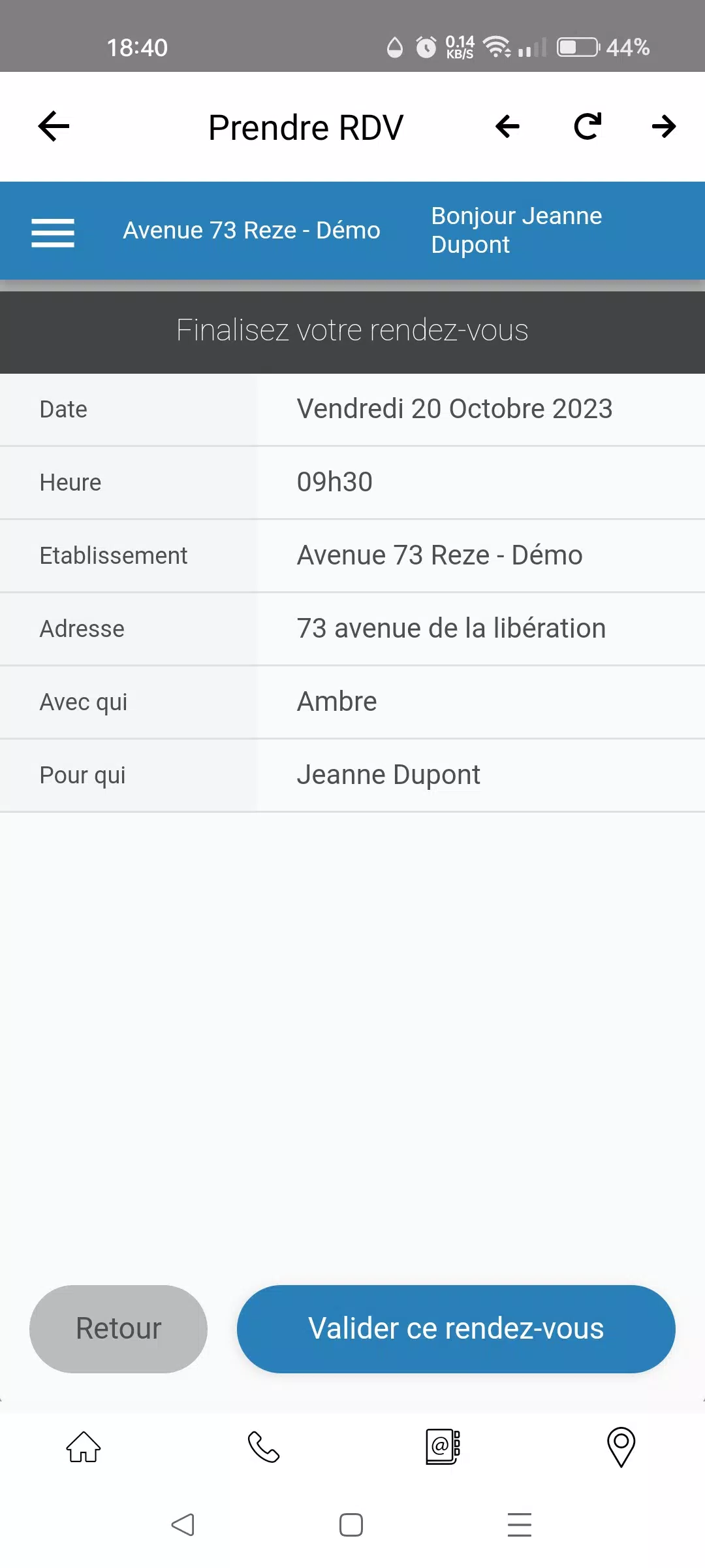 mon coiffeur Captura de tela 4