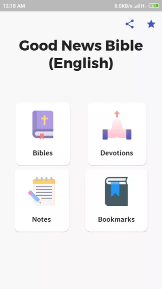 Good News Bible (English) Zrzut ekranu 1