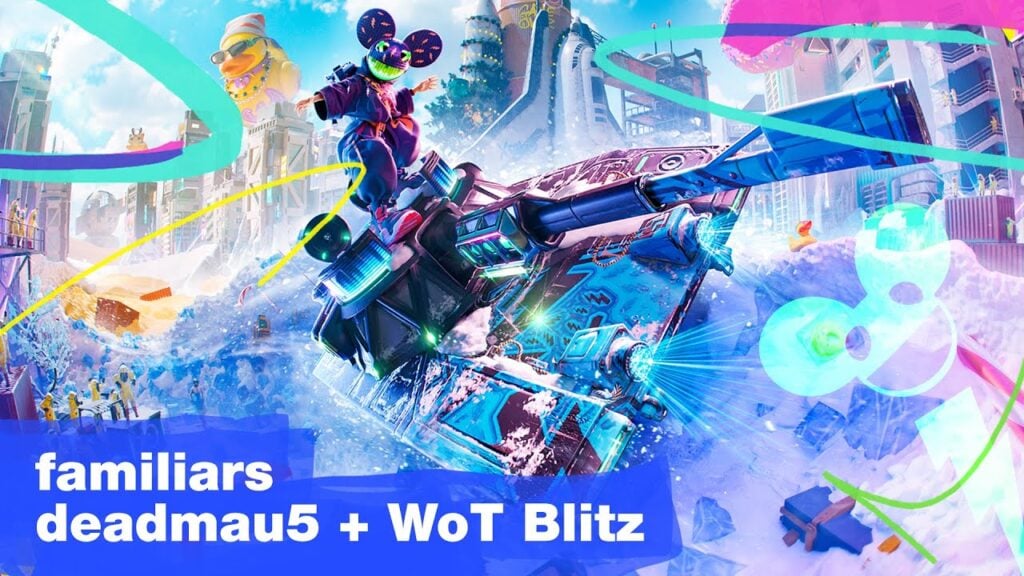 EDM製作人deadMau5與World of Tanks Blitz合作推出獨家歌曲！