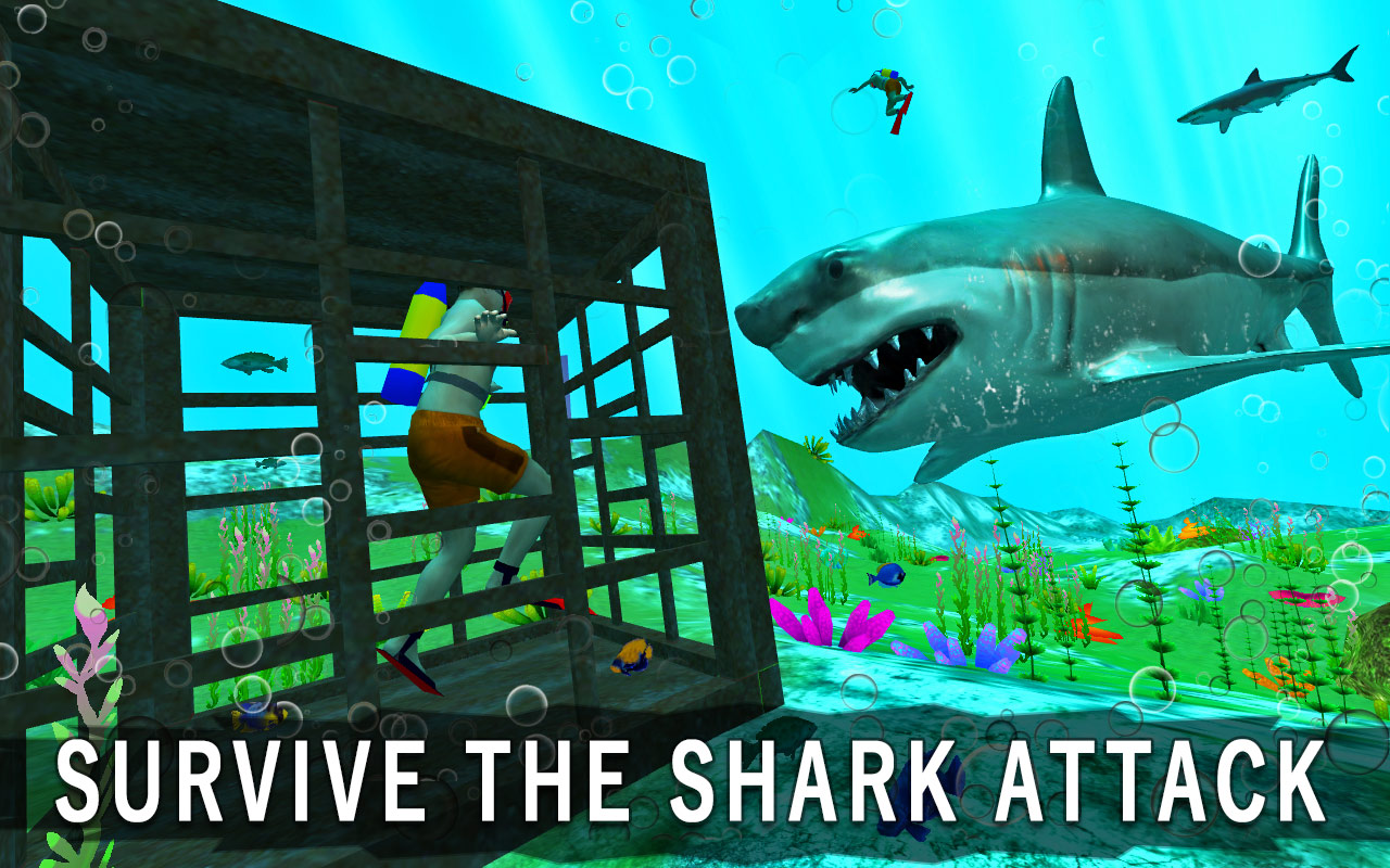 Hunt Wild Shark Simulator スクリーンショット 1