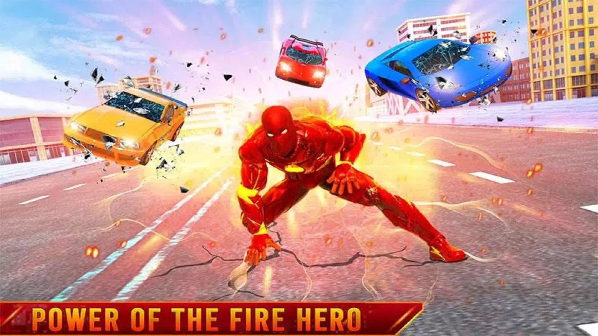 Fire Hero Robot Transform Game ဖန်သားပြင်ဓာတ်ပုံ 3