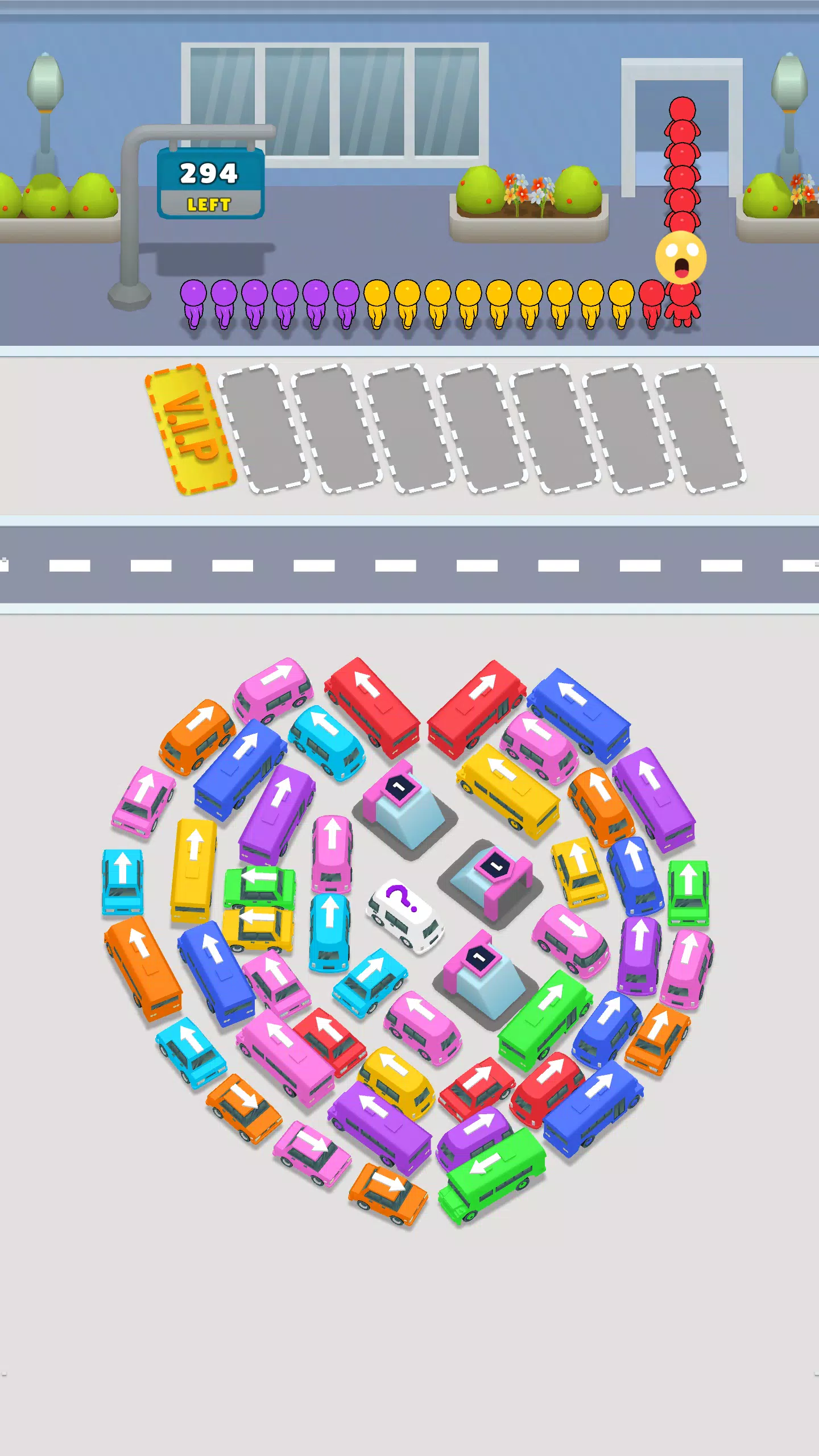 Bus Match Puzzle: Bus Shuffle ภาพหน้าจอ 3