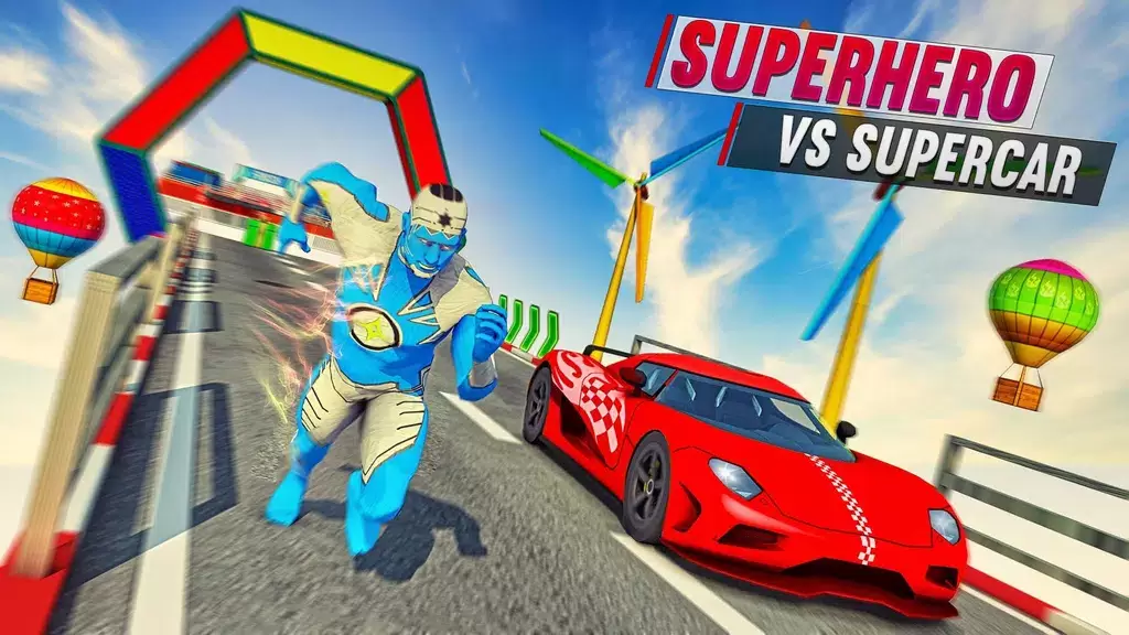 Light Speed Police Robot Rope Hero:Grand Gangster Schermafbeelding 2