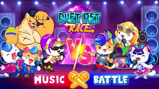 Duet Pet Race: Tap Music Tiles スクリーンショット 1