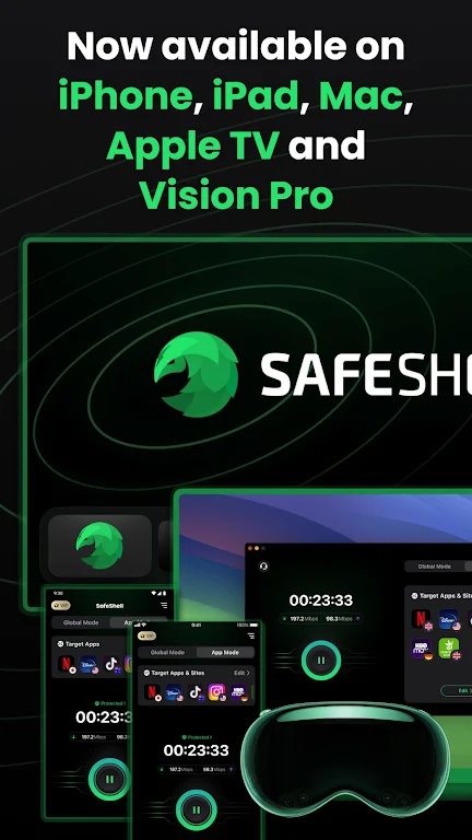 SafeShell VPN - Stream Freedom ภาพหน้าจอ 4