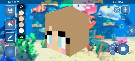 Skin Editor 3D for Minecraft Tangkapan skrin 1