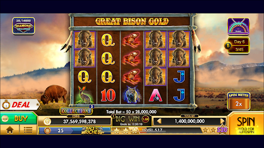 Black Diamond Casino Slots Mod Tangkapan skrin 2