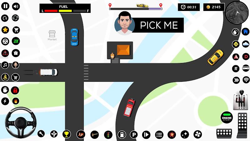 Pick N Drop Taxi Simulator 스크린샷 1