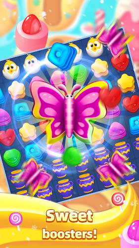 Sweet Candy Cat Puzzle Game Captura de tela 4