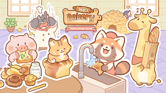 Bear Bakery - Cooking Tycoon Zrzut ekranu 1