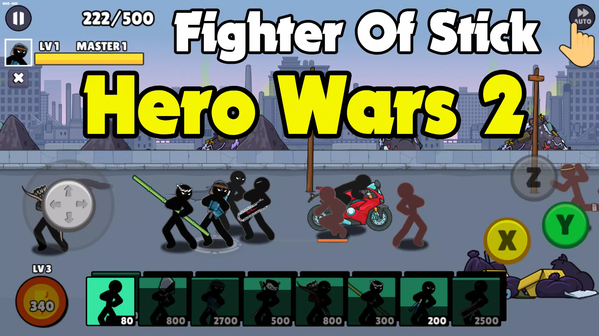 Hero Wars 2 Fighter Of Stick ဖန်သားပြင်ဓာတ်ပုံ 3