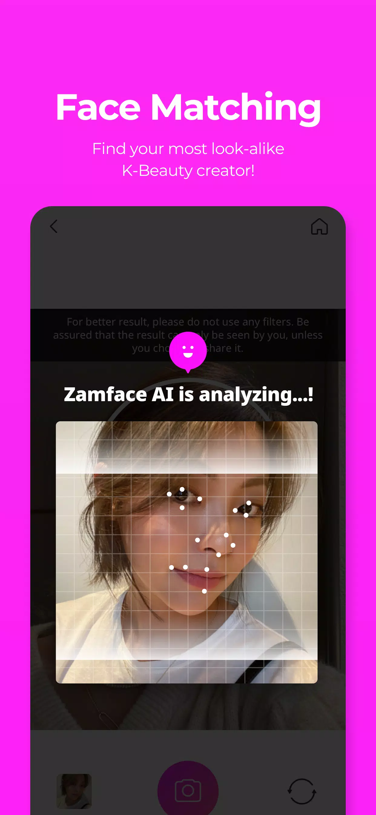 zamface- your makeup guide! Capture d'écran 4