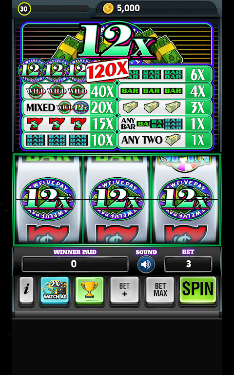 Diamond Triple Slots - Vegas Slots ဖန်သားပြင်ဓာတ်ပုံ 3