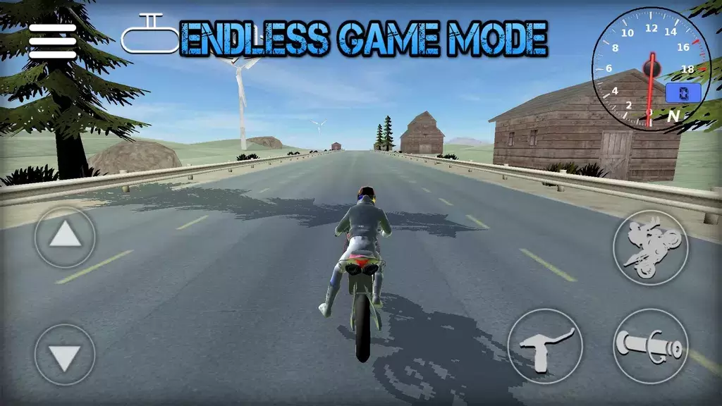 Wheelie Bike 3D game ภาพหน้าจอ 3