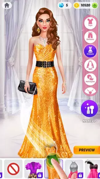 Fashion Game: Makeup, Dress Up Schermafbeelding 1