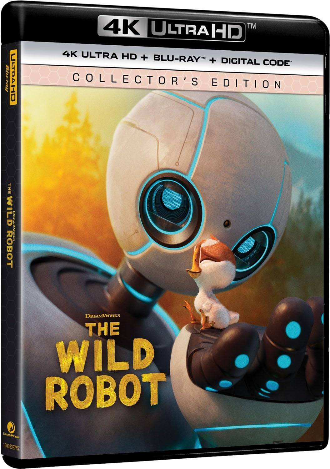 De wilde robot (4K uhd + blu-ray)