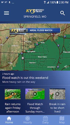 KY3 Weather Capture d'écran 1