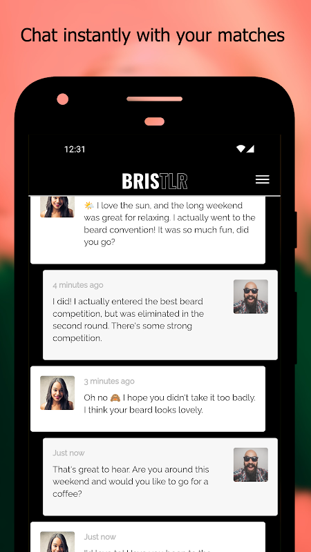 Bristlr - beard lovers dating Screenshot 1
