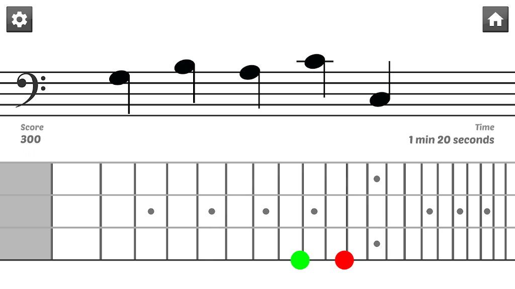 Schermata Bass Trainer 1