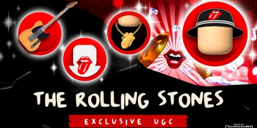 The Rolling Stones are the latest musical act to make their mark in Roblox