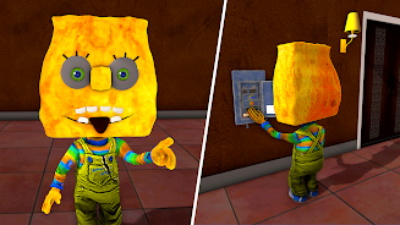 Scary Neighbor Sponge Secret スクリーンショット 3