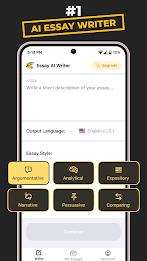 AI Writing: Essay Скриншот 1