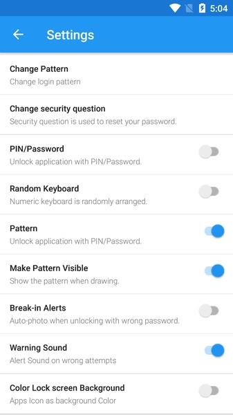 Fingerprint App Lock Captura de tela 1