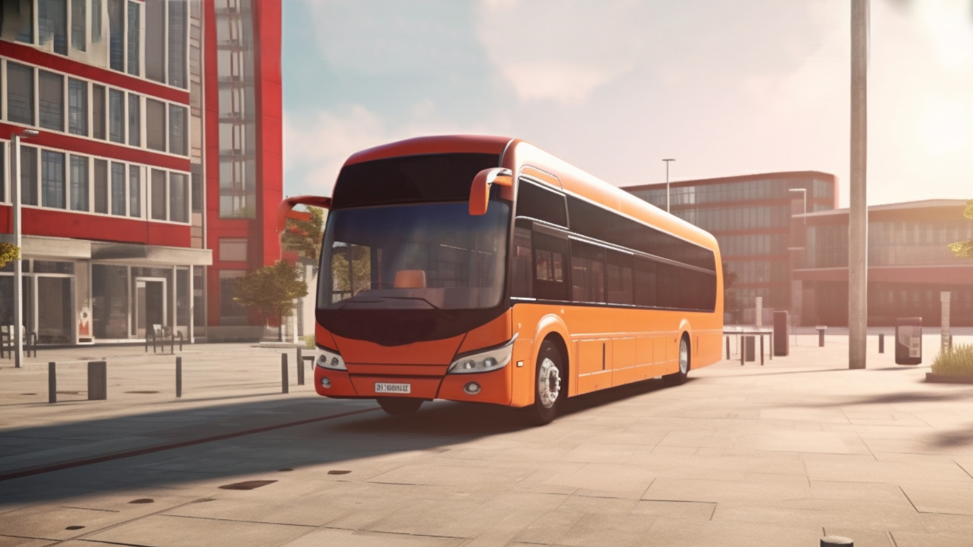 US Bus Simulator: 3D Bus Games Ảnh chụp màn hình 1