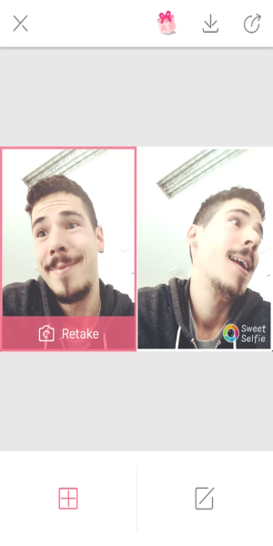 Sweet Selfie: AI Camera Editor Screenshot 1