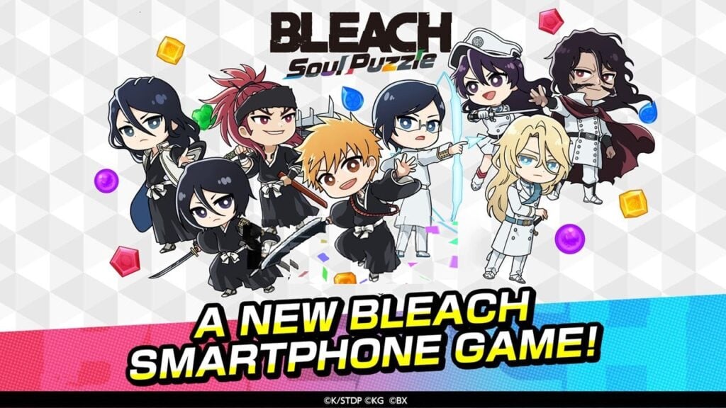 KLab 出品的《Bleach Soul Puzzle》現已全球發售！