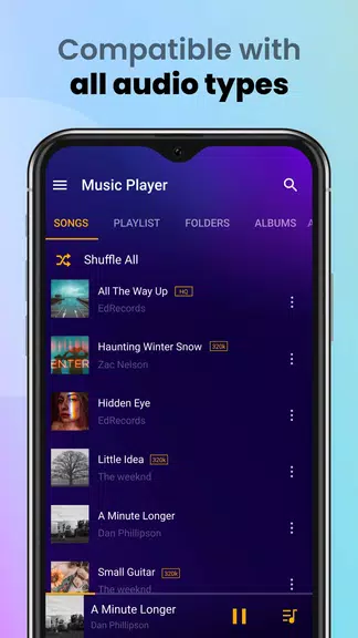 Music Player & MP3 Player Screenshot 1