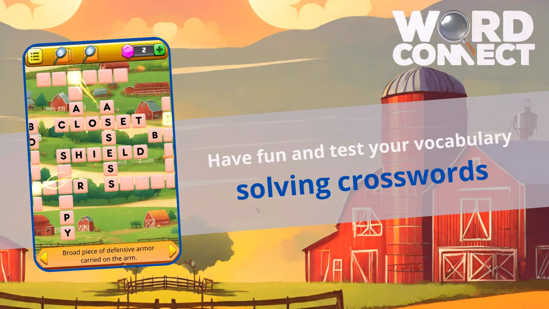 WordConnect - Crosswords Captura de tela 1