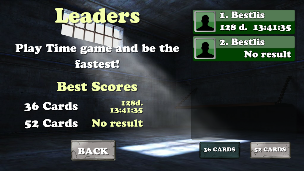 Prisoner Solitaire Скриншот 2
